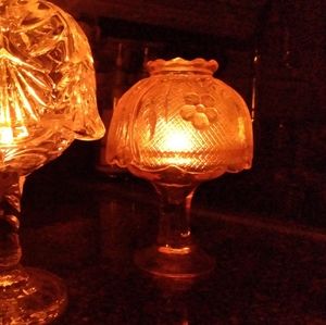 2 Vintage Fairy Lamps